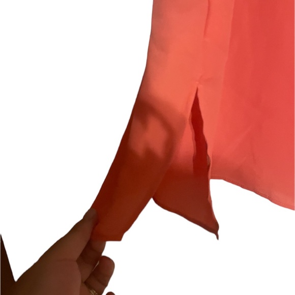 Sheer Pink and White Top - Picture 5 of 9